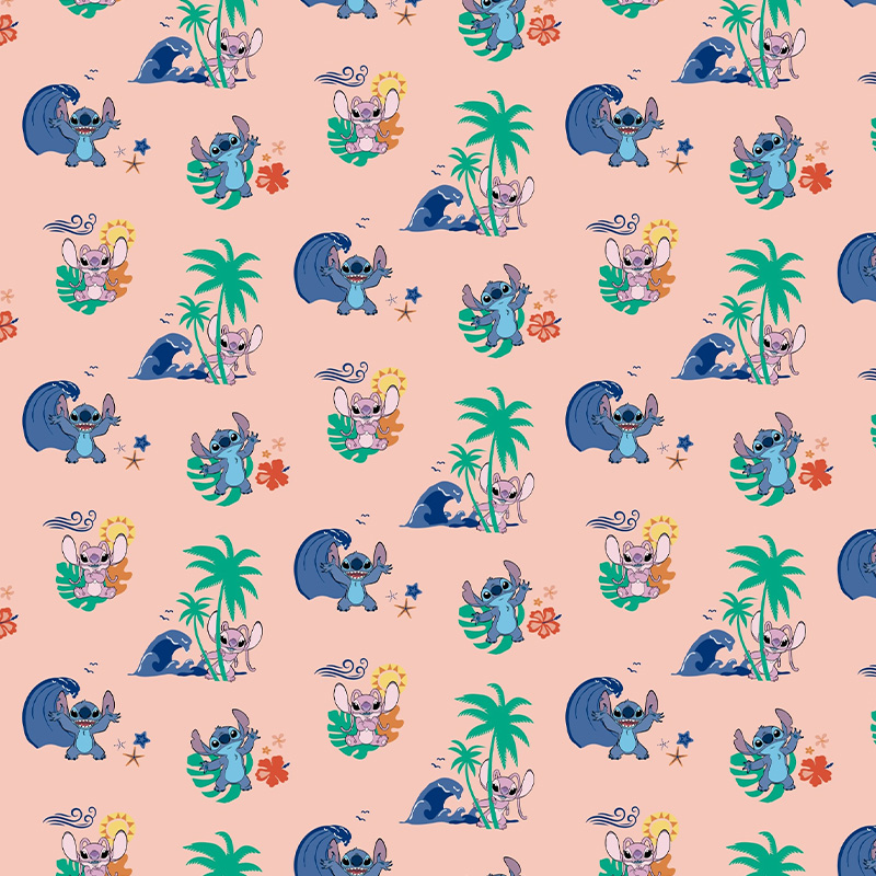  PAPEL AFICHE MURESCO FANTASIA 70X100  X10H STITCH HAWAII