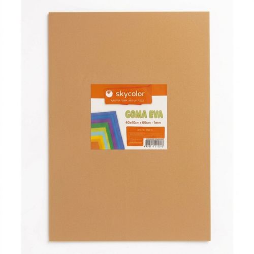  GOMA EVA SKYCOLOR 40X60 X10 MARRON CLARO 1.6MM