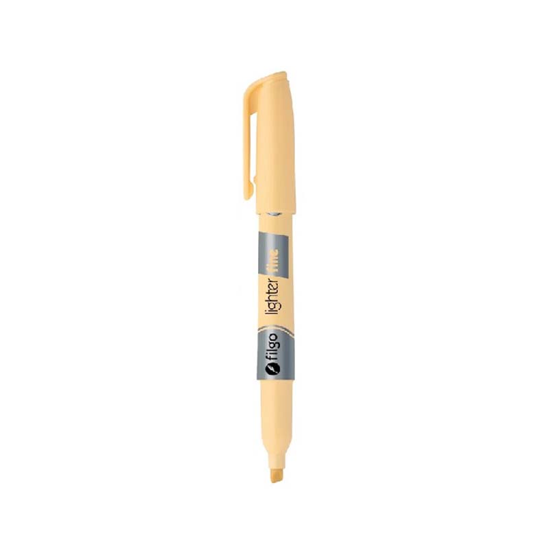  RESALTADOR FINO FILGO X12 PASTEL  AMARILLO