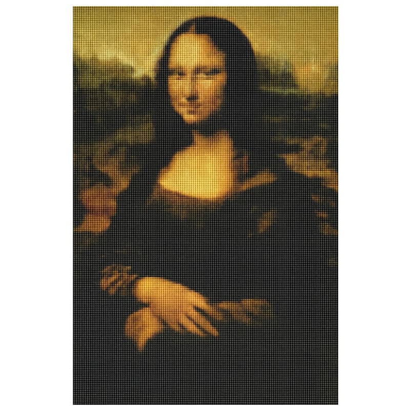  DIAMOND PAINTING 20X30 CUADROS FAMOSOS;
LA GIOCONDA GD82436