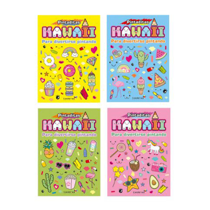  LIBRO BETINA PINTADITAS KAWAII