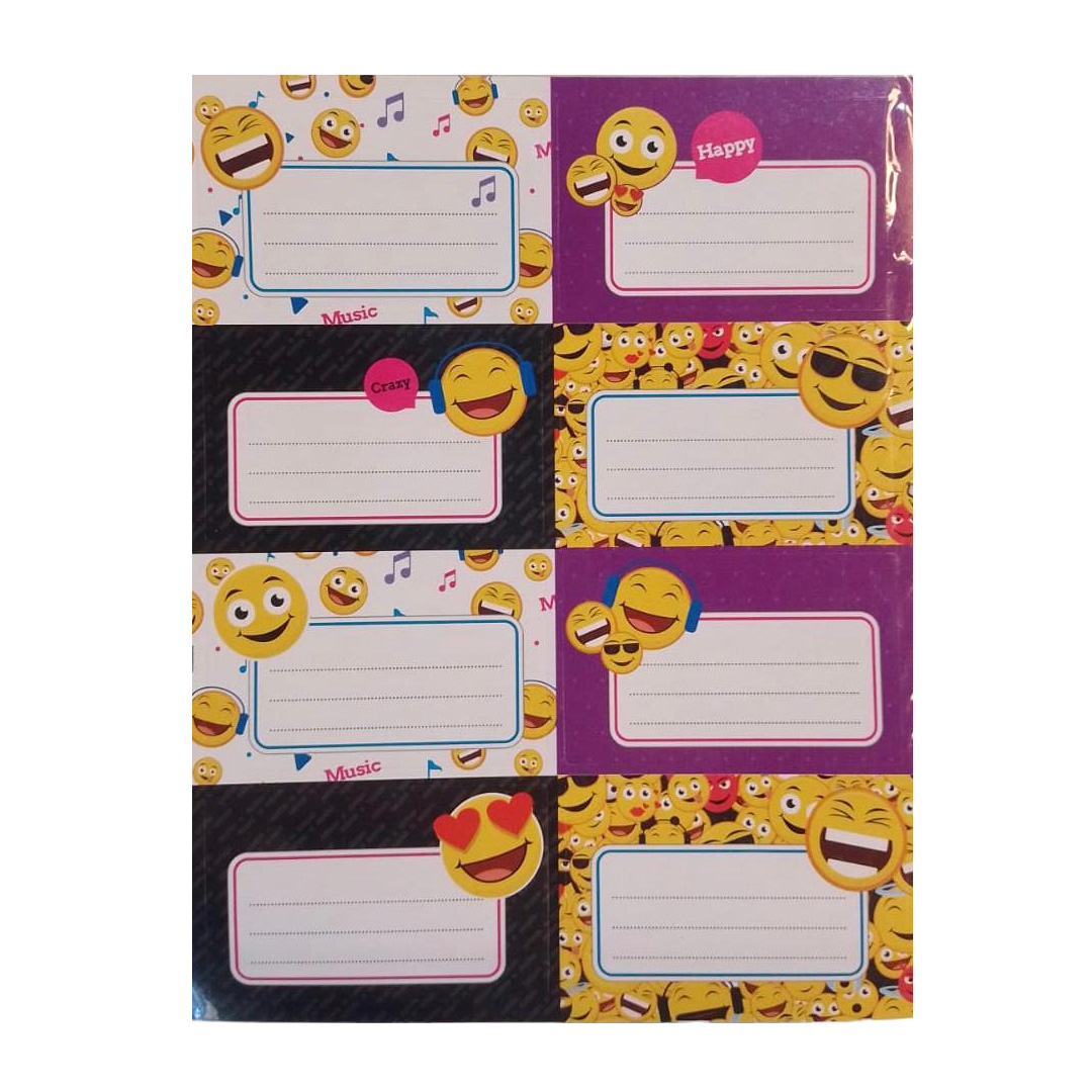  ETIQUETA ESCOLAR PPR ICONOS X16