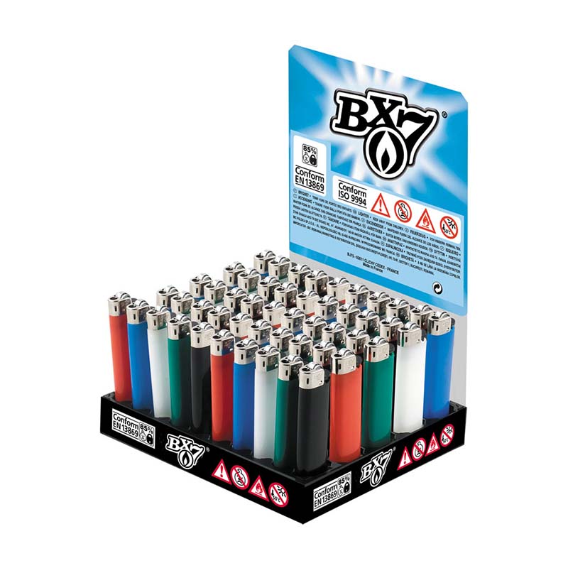 ENCENDEDOR BIC BX7 OPACO CAJA (SOLO  BULTO CERRADO)