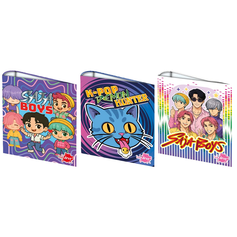  CARPETA ESCOLAR INKDROP 3X40 K-POP II