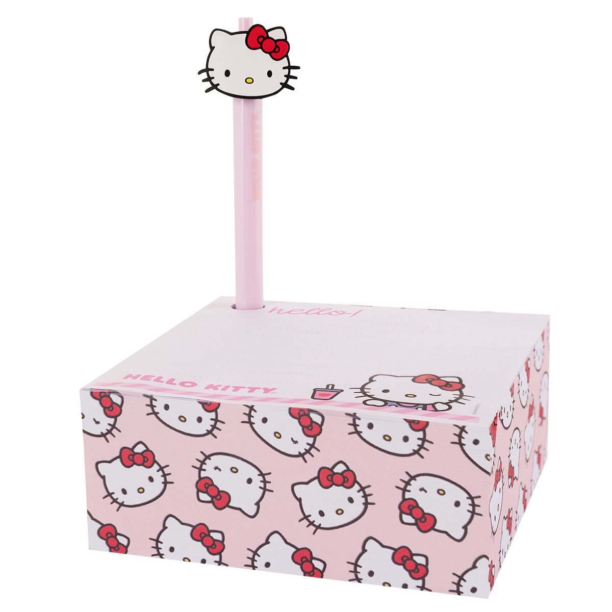  BOLTACO MOOVING 12X12 HELLO KITTY CON;
SOPORTE BOLIGRAFO