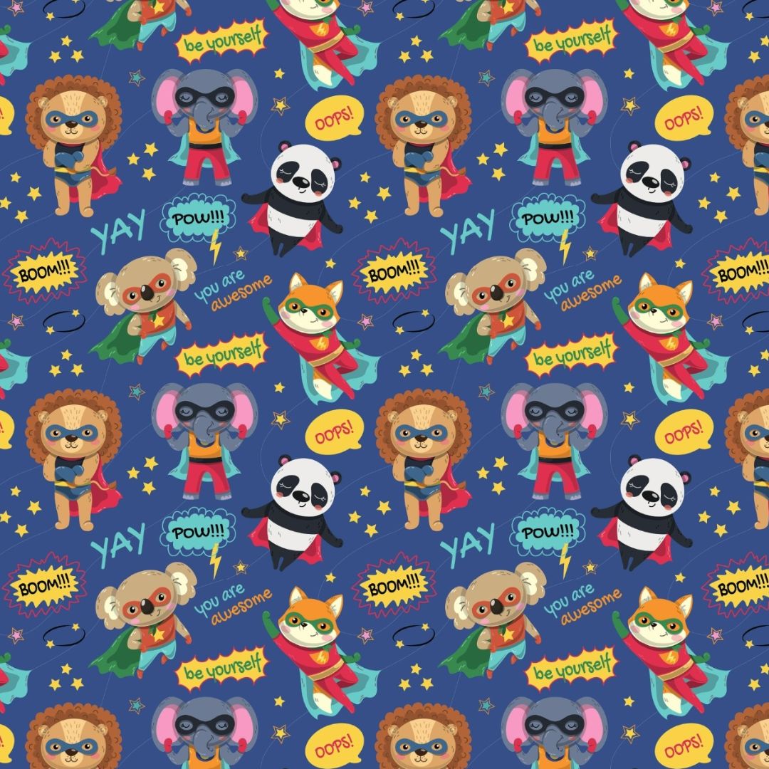  PAPEL AFICHE MURESCO FANTASIA 70X100  X10H SUPER HEROICOS