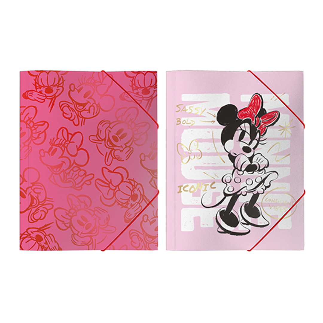  CARPETA 3 SOLAPAS OFICIO MOOVING MINNIE MOUSE