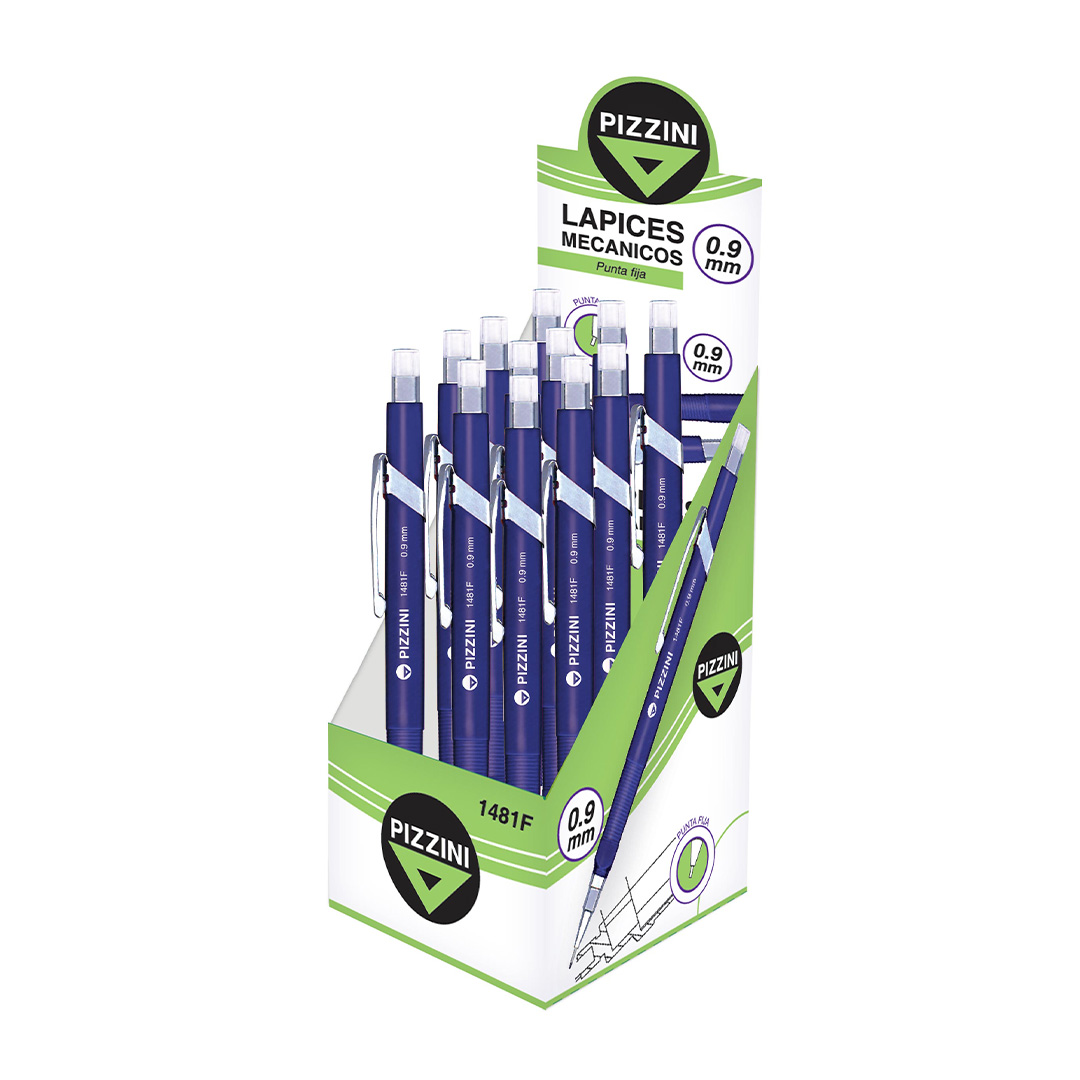  LAPIZ MECANICO PIZZINI 09MM X12 PUNTA