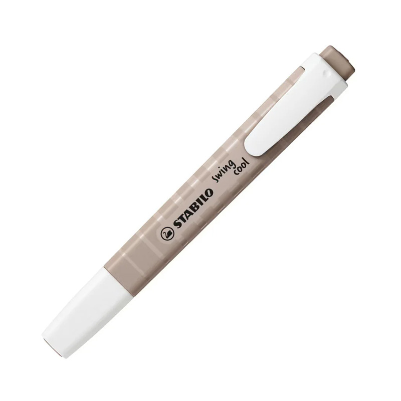  RESALTADOR FINO STABILO SWING COOL X10;
FLUO GRIS CALIDO