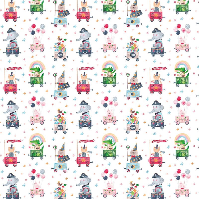  PAPEL AFICHE MURESCO FANTASIA       70X100 X10H CARAVANA AVENTURAS