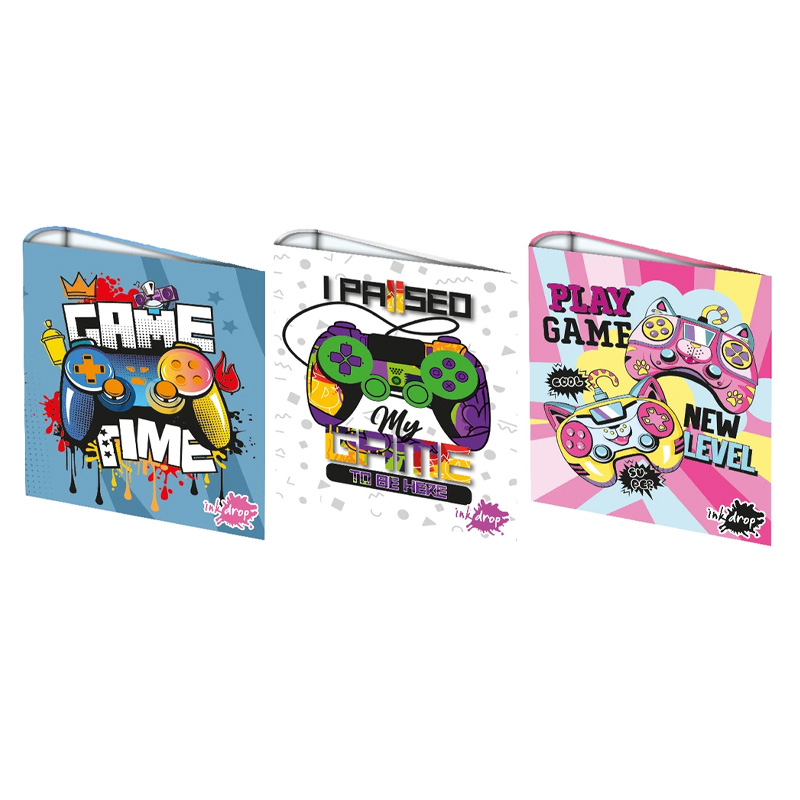  CARPETA ESCOLAR INKDROP 3X40 GAMER
