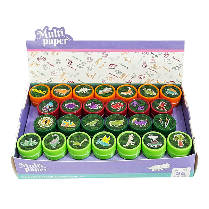  SELLO MULTIPAPER DINO FRIENDS PACK X26