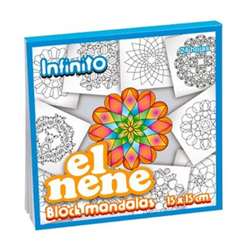  BLOCK 15X15 EL NENE MANDALAS INF