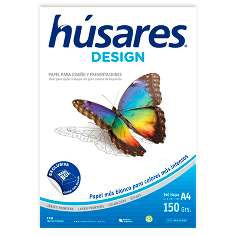  RESMA A4 HUSARES 150GR 240HJ DESIGN