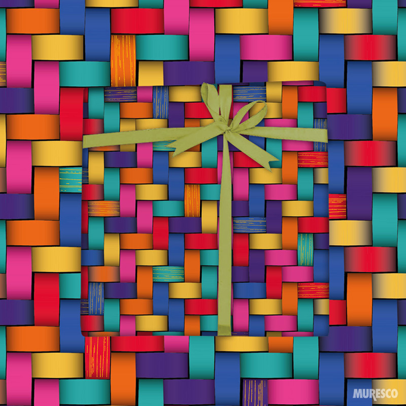  PAPEL REGALO MURESCO BOBINA 60CM X150CINTAS