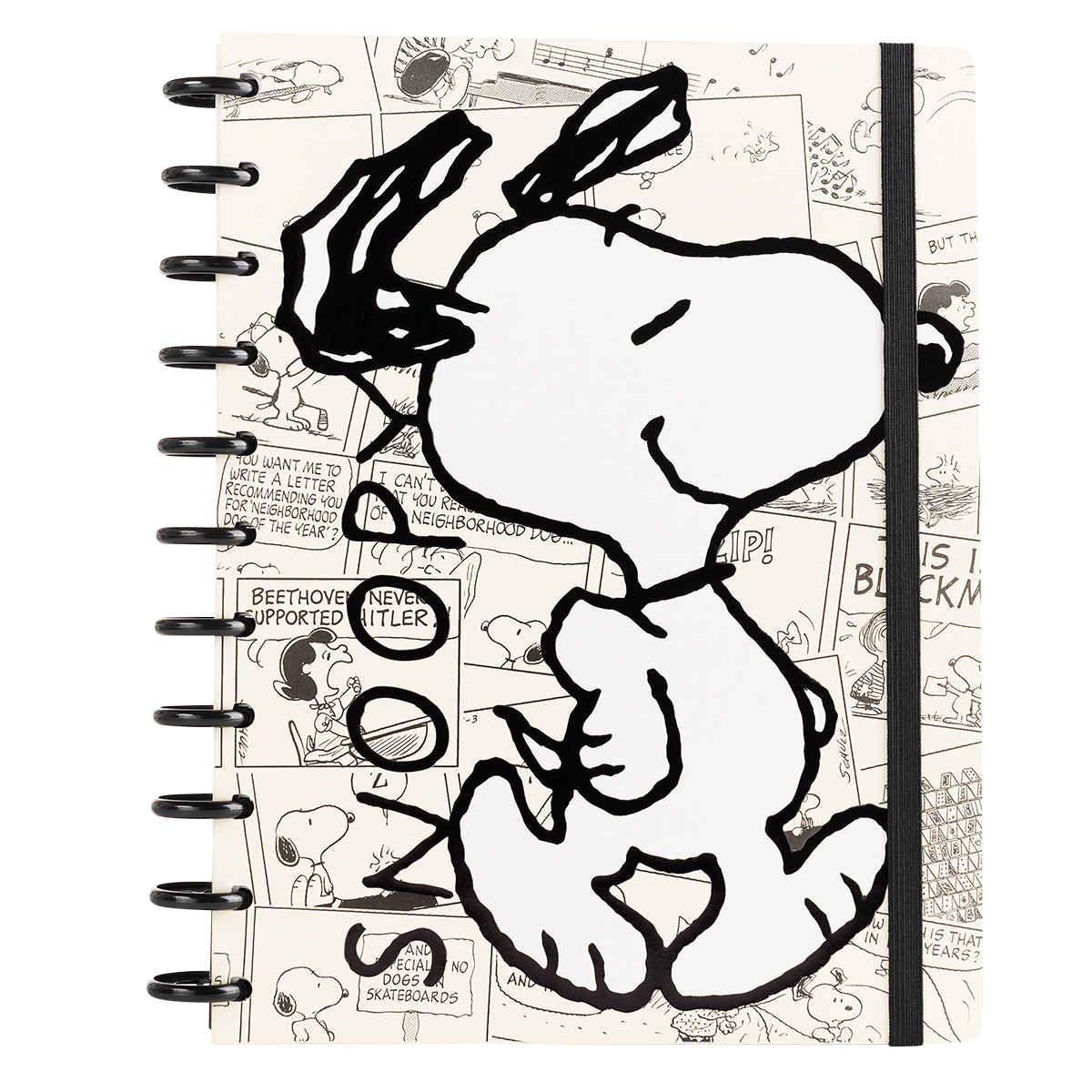  CUADERNO MOOVING LOOP CARTA A DISCOS  SNOOPY