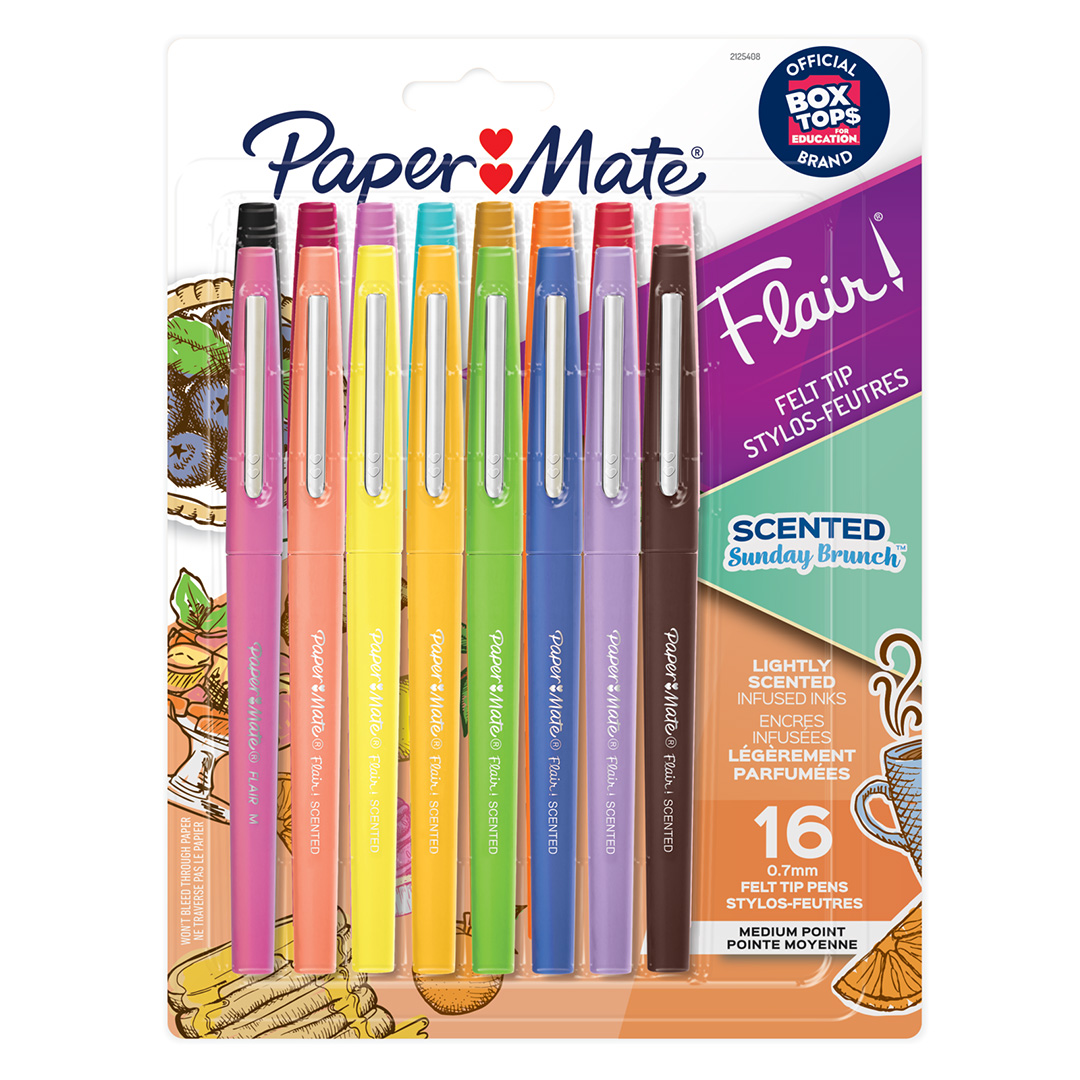  MARCADOR PAPER MATE FLAIR PERFUMADOS  SURTIDO BLISTER X16
