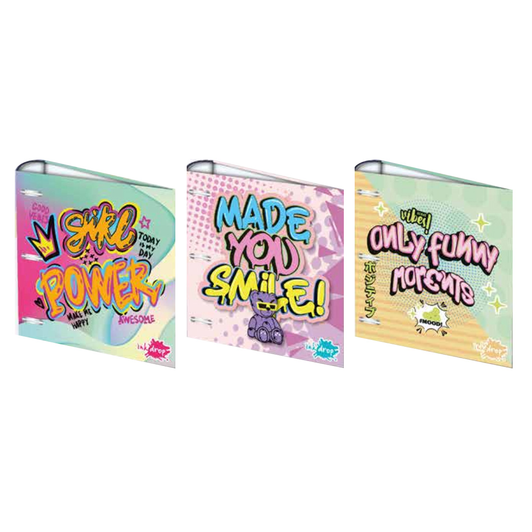  CARPETA ESCOLAR INKDROP 3X40 FUN