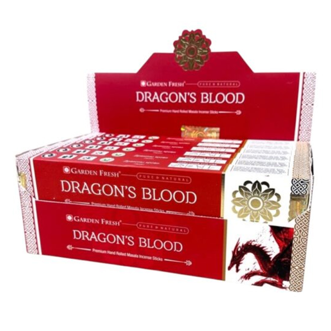  SAHUMERIO GARDEN FRESH 15G X12 SANGRE DE  DRAGON