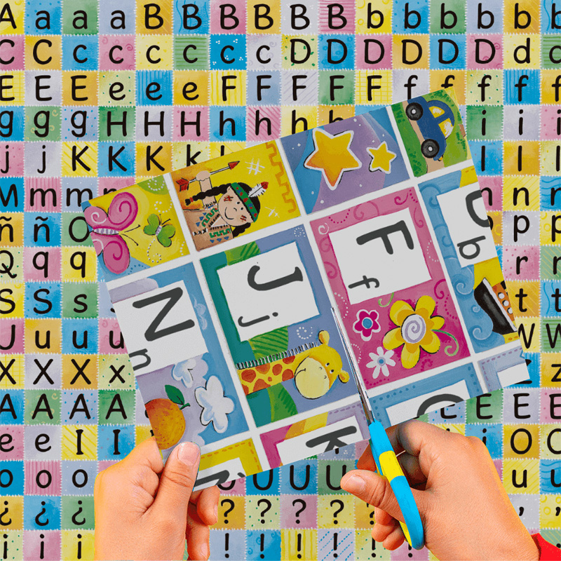  CARTULINA ENTRETENIDA MURESCO LETRAS X10  HOJAS