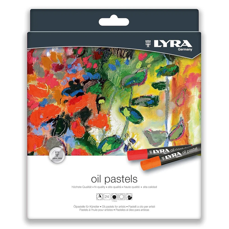  PASTEL AL OLEO LYRA X24