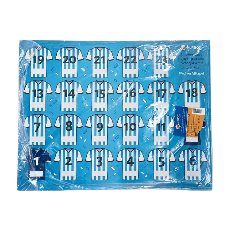  CARTULINA ENTRETENIDA MURESCO KIT EQUIPO  M X10 HOJAS