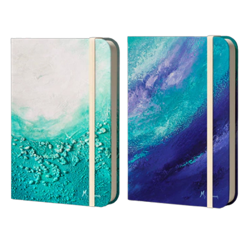  LIBRETA NAT 98X145 POCKET OCEAN 80 HOJAS  SURTIDAS PACK X20