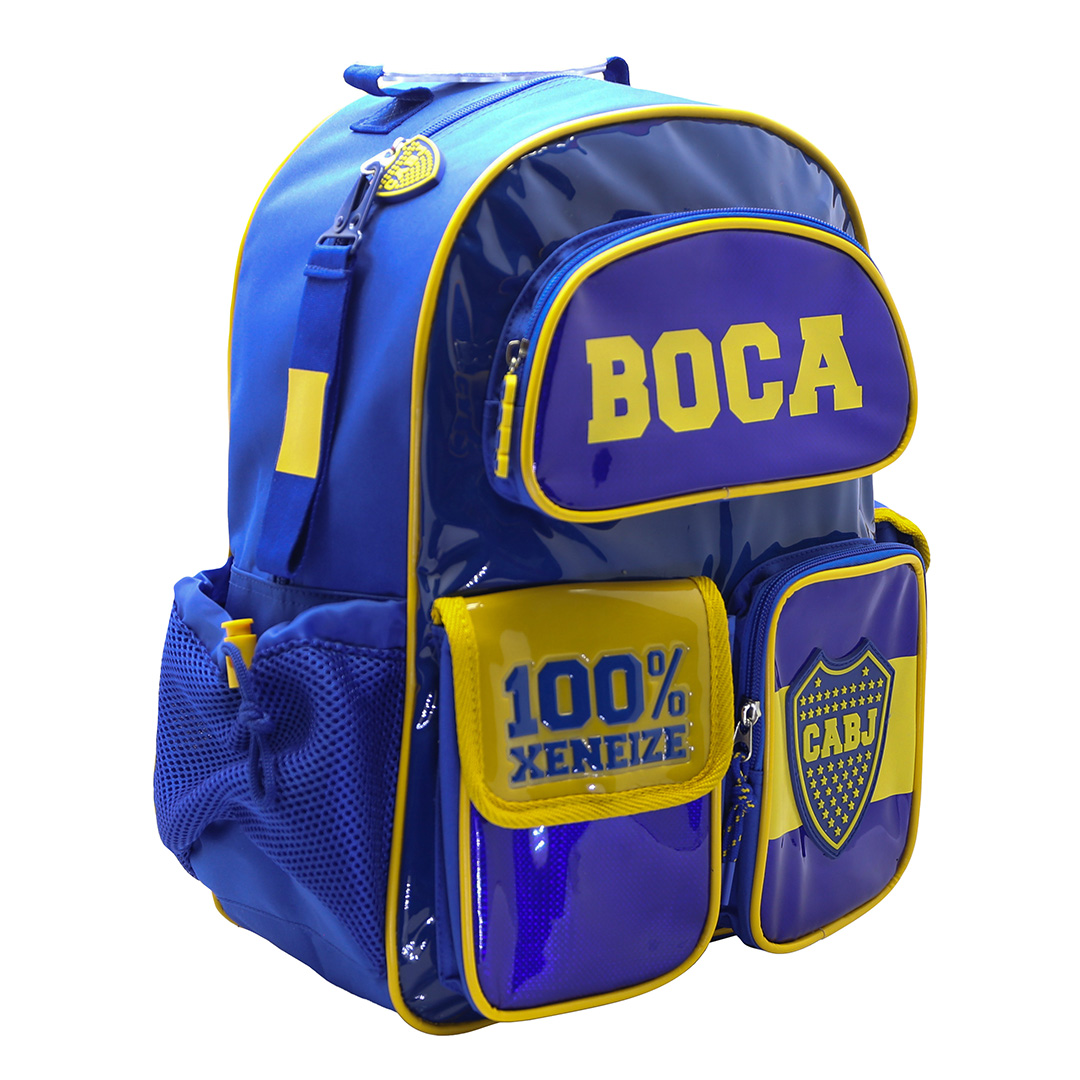  MOCHILA CRESKO 16 BOCA VAMOS XENEIZE  STICKERS