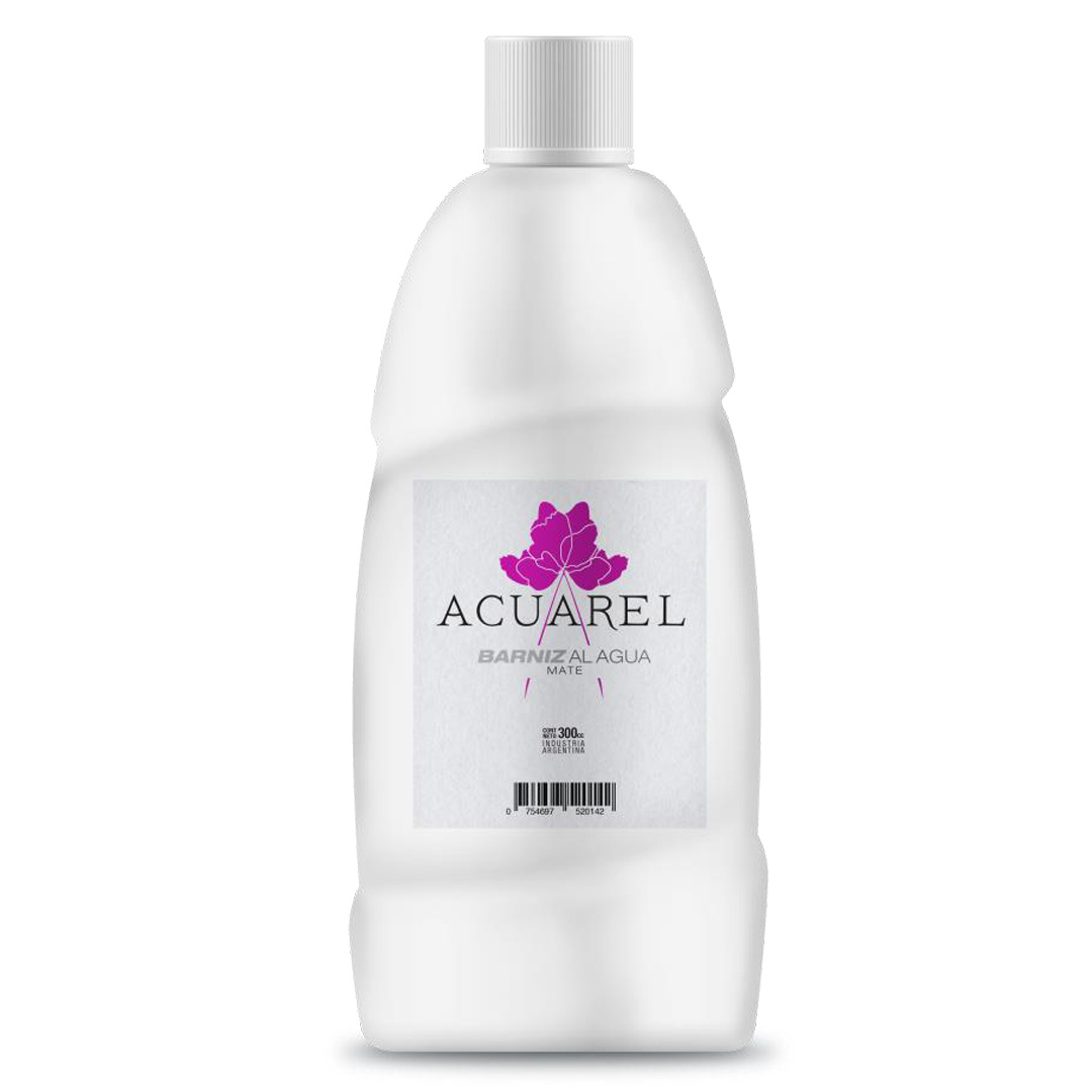  BARNIZ ACUAREL AL AGUA 100CC  TRANSPARENTE MATE