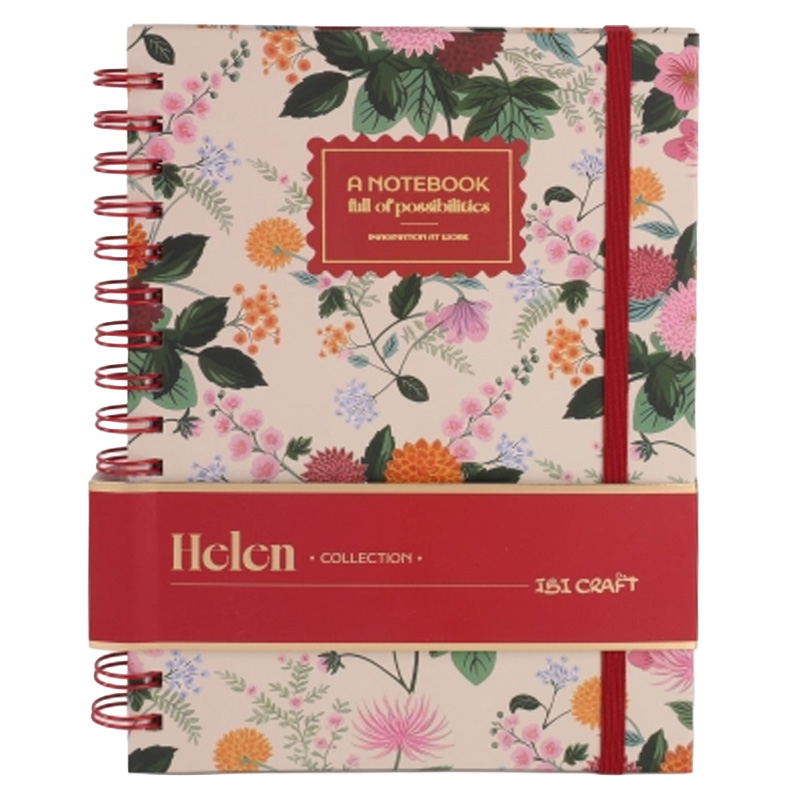  CUADERNO HELEN A5 ESPIRAL 80 HOJAS