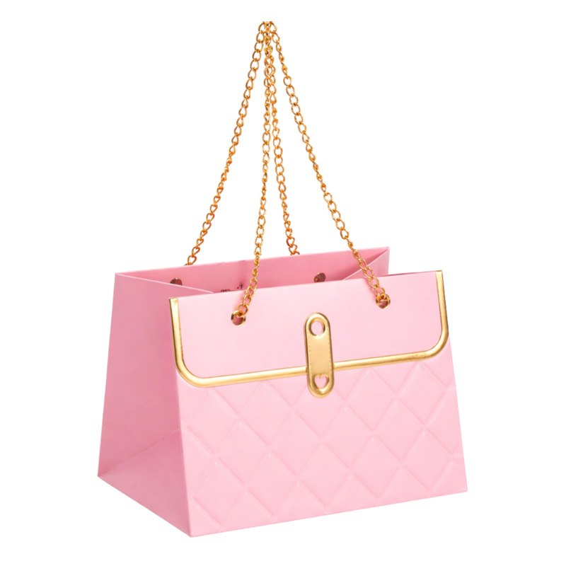  BOLSA REGALO CADENA REXON 17X11X20 ROSA BLISTER X10