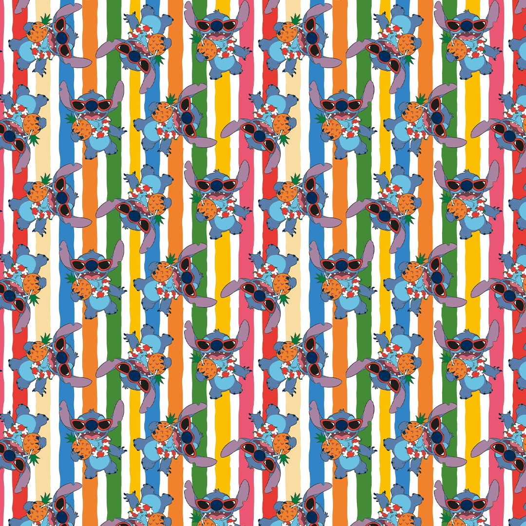  PAPEL AFICHE MURESCO FANTASI 70X100 X10H  STITCH LEI