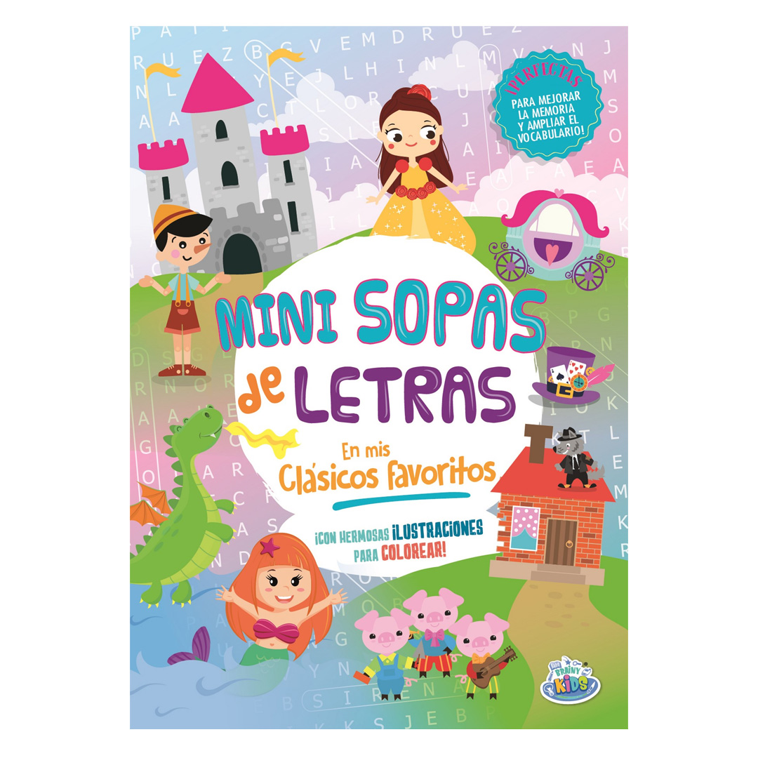  LIBRO PLOW MINI SOPAS DE LETRAS MIS  CLASICOS FAVORITOS