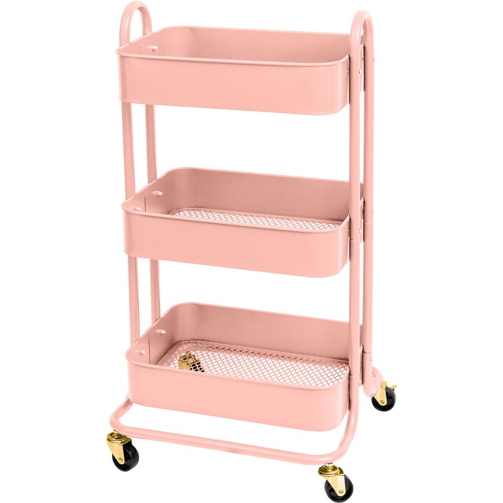  ORGANIZADOR CARRO MOVIL IBICRAFT ROSA