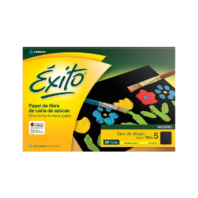  BLOCK N5 EXITO X 20 HOJAS NEGRO