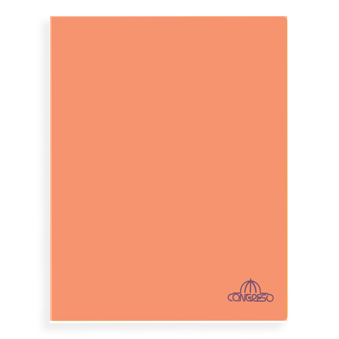  CARPETA CARATULA CONGRESO A4 170GR ROSA X100
