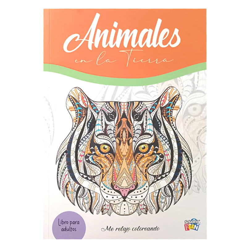  LIBRO PLOW RELAJO COLOREAN ANIMALES  TIERRA
