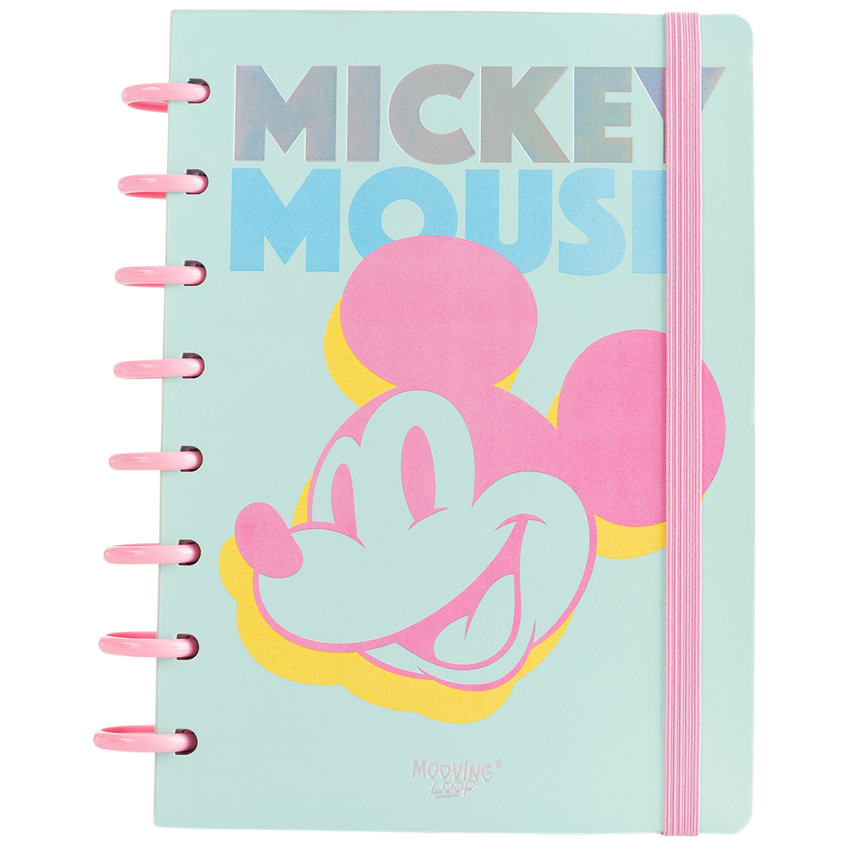  CUADERNO MOOVING LOOP A5 A DISCOS  MICKEY