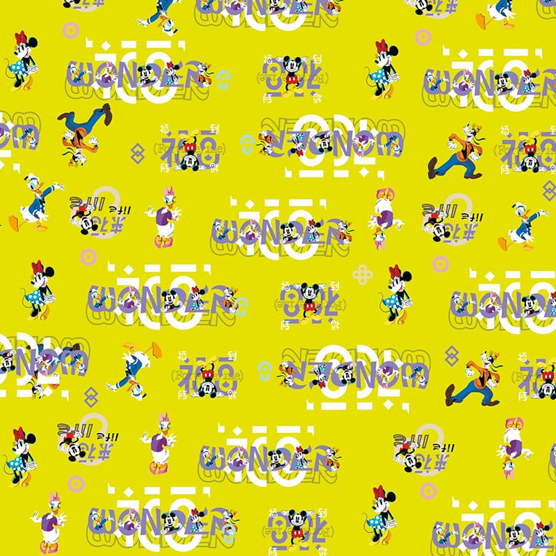  PAPEL AFICHE MURESCO FANTASIA 70X100  X10H MICKEY ORIENTAL