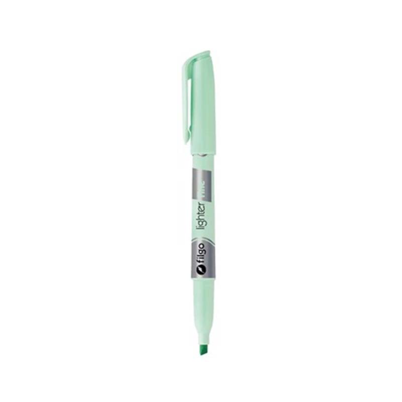  RESALTADOR FINO FILGO X12 PASTEL VERDE