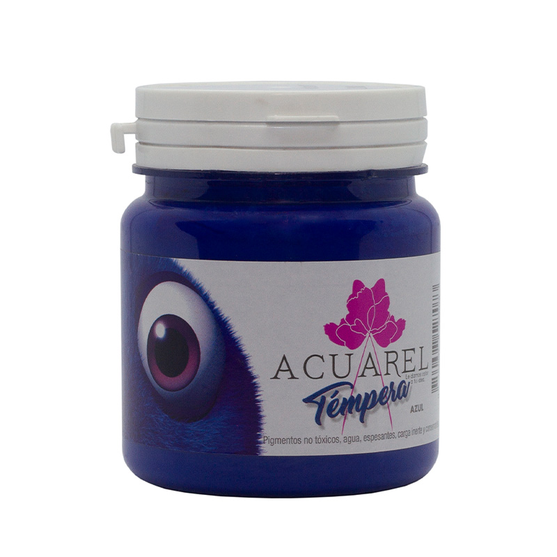  TEMPERA ACUAREL POTE 250GR AZULULTRAMAR