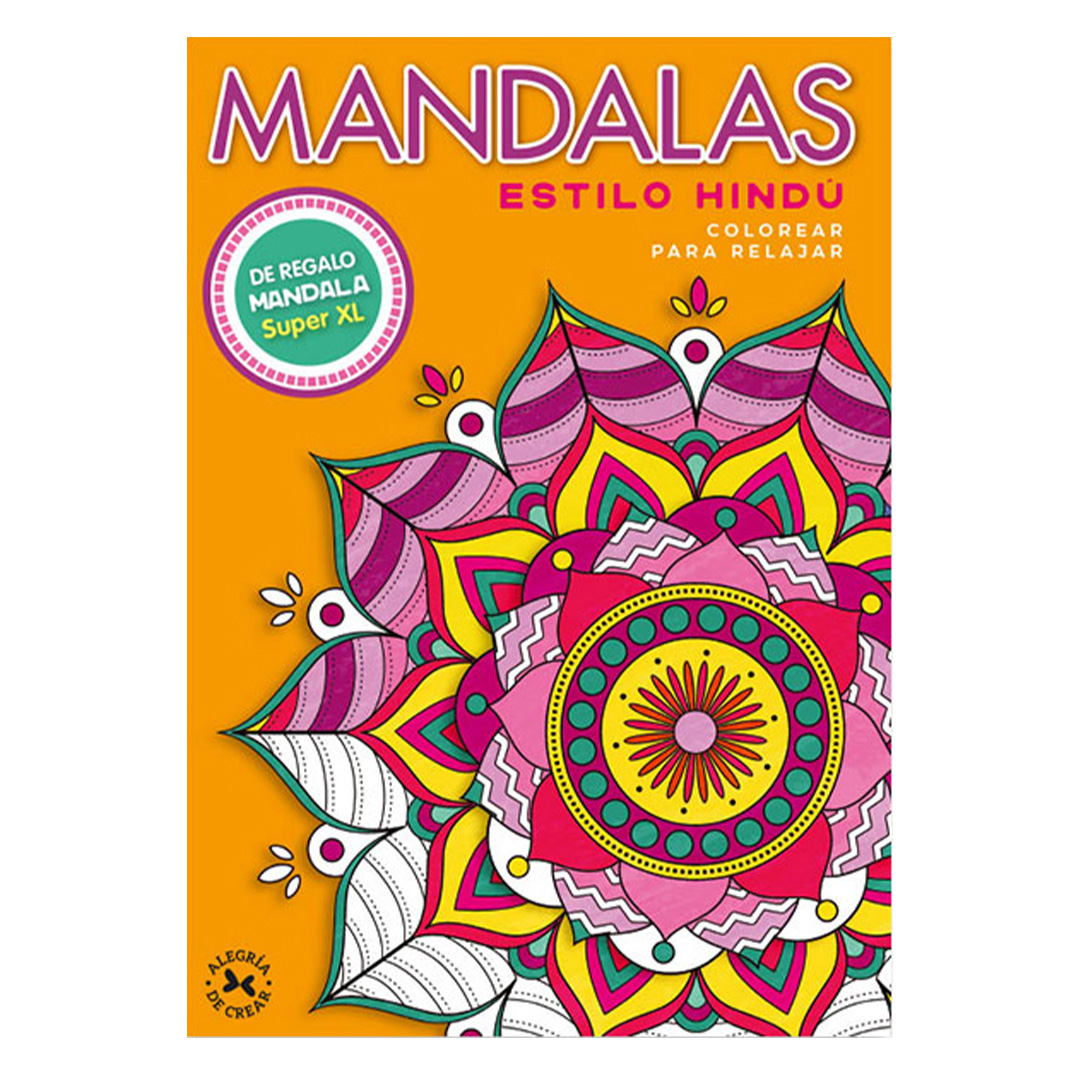  LIBRO LO QUE CREES CREAS MANDALAS ESTILO  HINDU