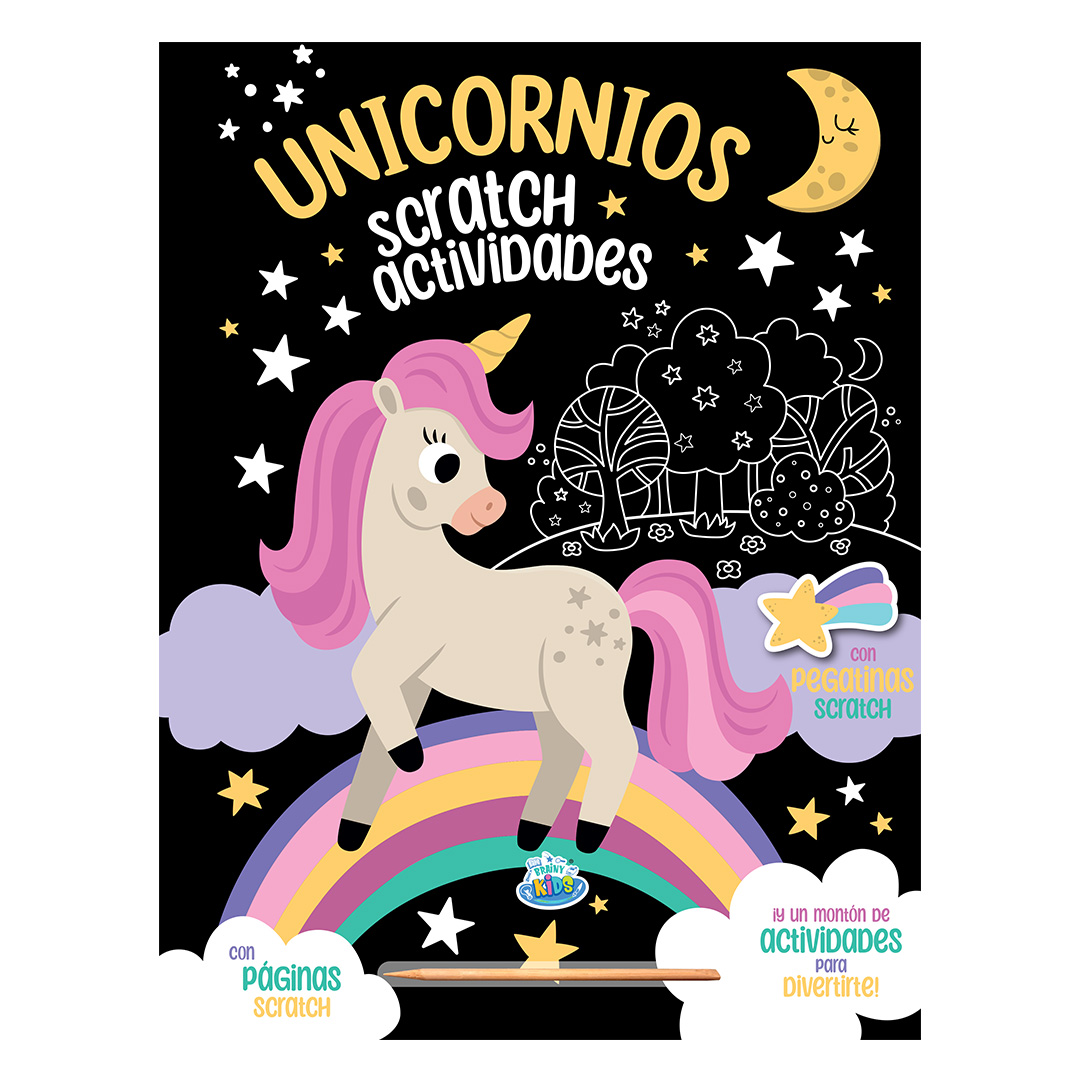  LIBRO PLOW SCRATCH ACTIVIDADES  UNICORNIOS