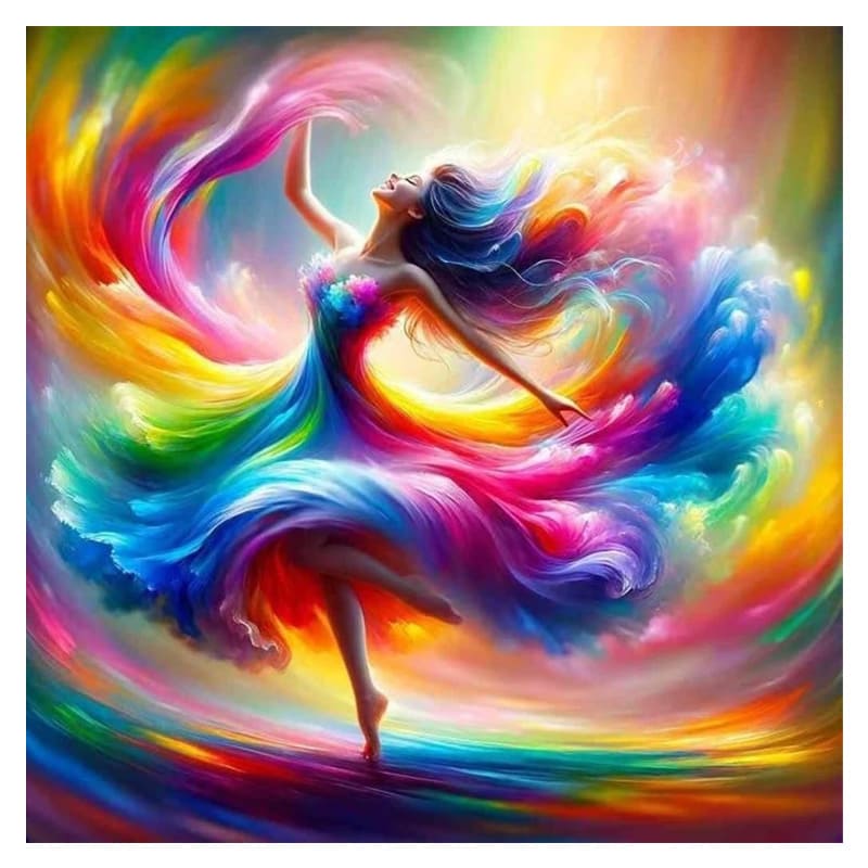  DIAMOND PAINTING 40X50 BAILARINA GC90316  EN ESTUCHE