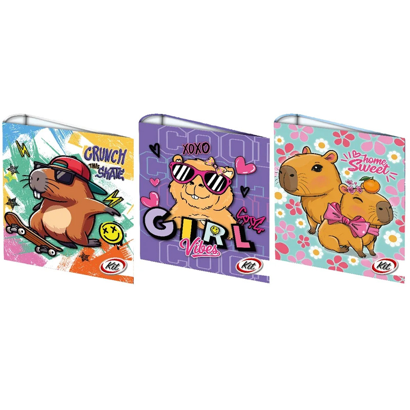  CARPETA ESCOLAR KIT 3X40 CAPIBARA