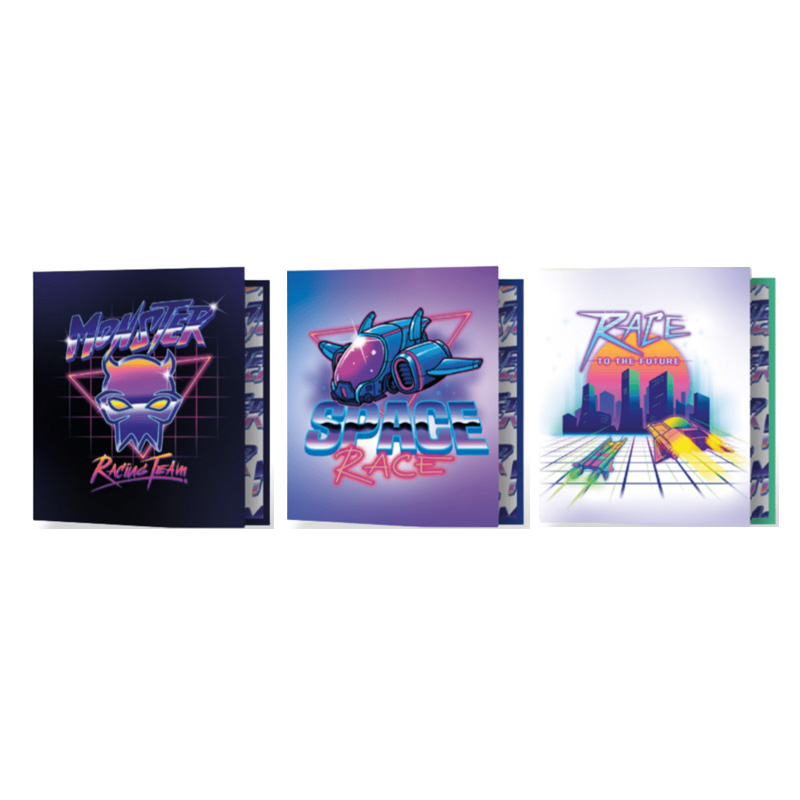  CARPETA ESCOLAR REXON 3X40 MONSTER