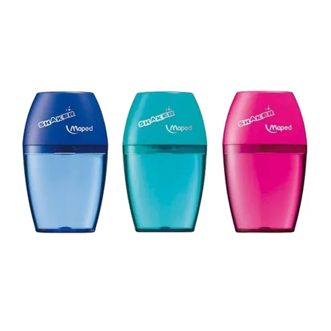  SACAPUNTAS MAPED SHAKER 2 ORIFICIOS  BLISTER X1