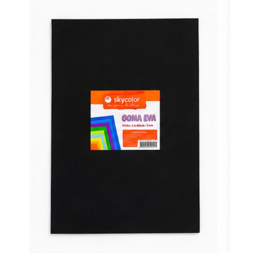  GOMA EVA SKYCOLOR 40X60 X10 NEGRO  1.6MM