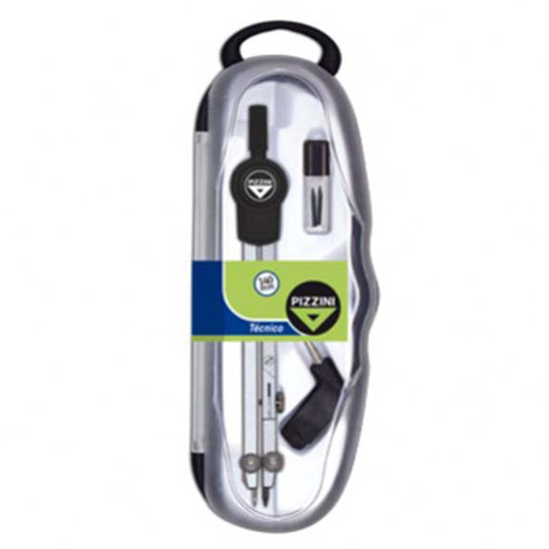  COMPAS PIZZINI TECNICO 140MM CON  ADAPTADOR