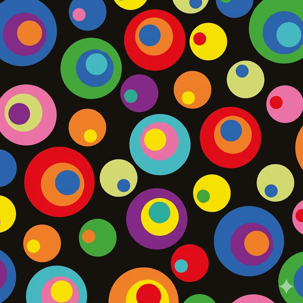  PAPEL REGALO MURESCO BOBINA 60CM X150CIRCULO COLOR